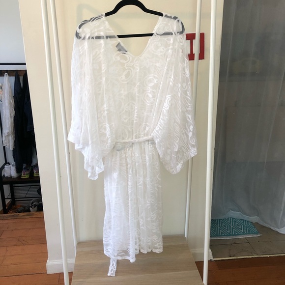 Sheer lace dress/cover up - Picture 6 of 6